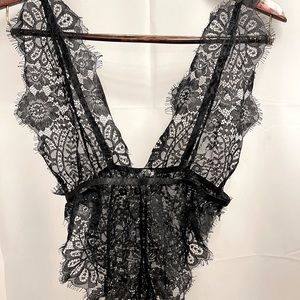 Eyelash Lace Teddy